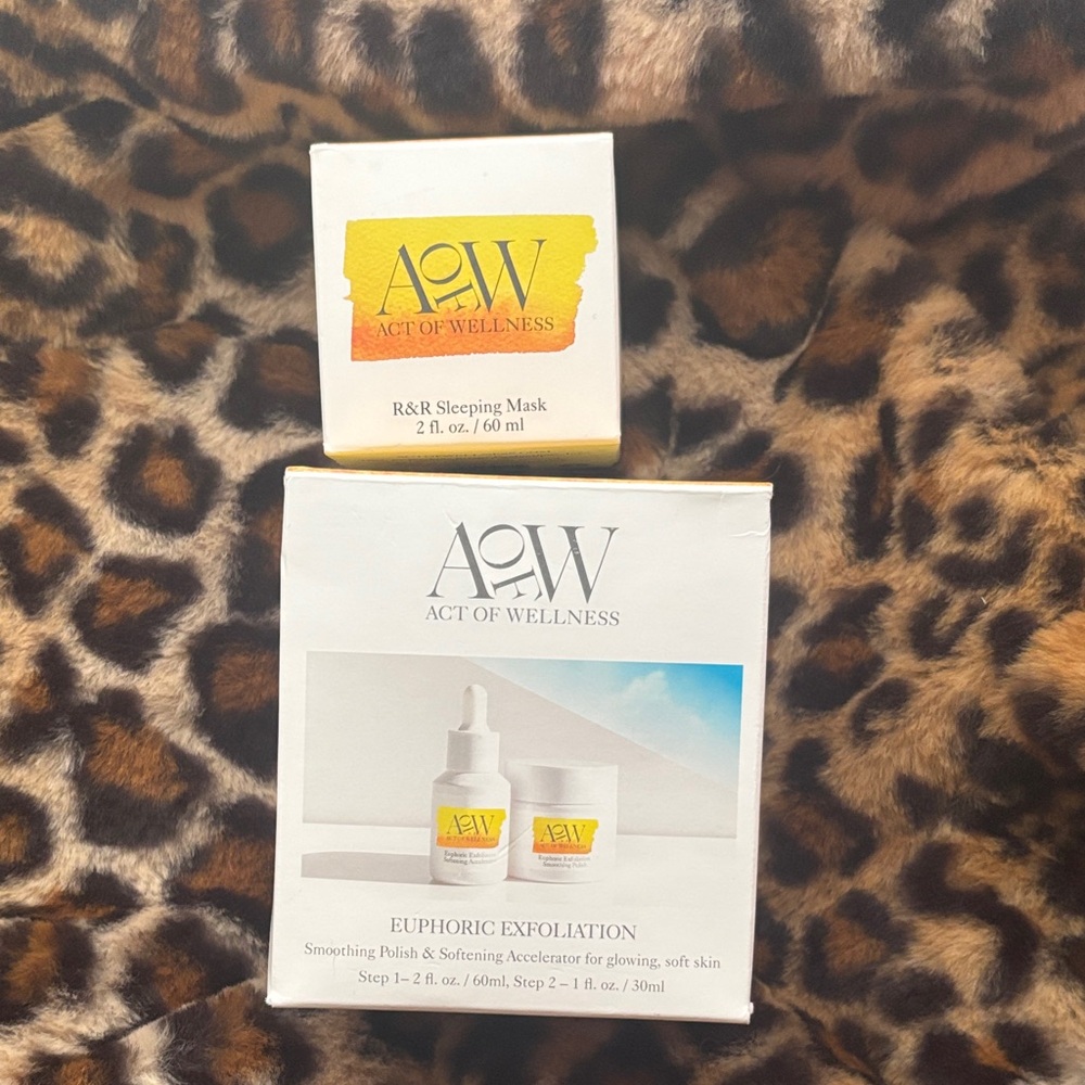 Act of Wellness Euphoric Exfoliation Skincare Set